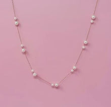 Load image into Gallery viewer, Lovely Lady Dainty Pearl Necklace  - Ellison+Young
