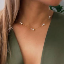 Load image into Gallery viewer, Lovely Lady Dainty Pearl Necklace  - Ellison+Young
